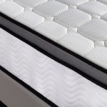 ergopedic mattress 5 zone latex pocket spring mattress in a box 30cm queen white grey black ergopedic mattress 5 zone latex pocket spring mattress in a box 30cm queen white grey black