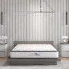 comforpedic mattress 5 zone medium support foam bonnell spring 21cm double white black comforpedic mattress 5 zone medium support foam bonnell spring 21cm double white black