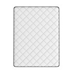comforpedic mattress 5 zone medium support foam bonnell spring 21cm double white black