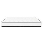comforpedic mattress 5 zone medium support foam bonnell spring 21cm double white black