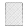 comforpedic mattress 5 zone medium support foam bonnell spring 21cm queen white black comforpedic mattress 5 zone medium support foam bonnell spring 21cm queen white black