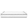 comforpedic mattress 5 zone medium support foam bonnell spring 21cm queen white black comforpedic mattress 5 zone medium support foam bonnell spring 21cm queen white black