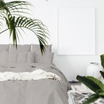 balmain 1000 thread count hotel grade bamboo cotton quilt cover pillowcases set queen dove