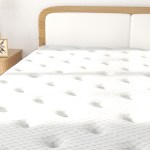 osteopedic euro top mattress pocket spring medium firm hybrid design bed 30cm queen white