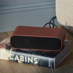 kreafunk wakie alarm clock qi charger + bluetooth terracotta