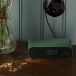kreafunk wakie alarm clock qi charger + bluetooth nordic green kreafunk wakie alarm clock qi charger + bluetooth nordic green