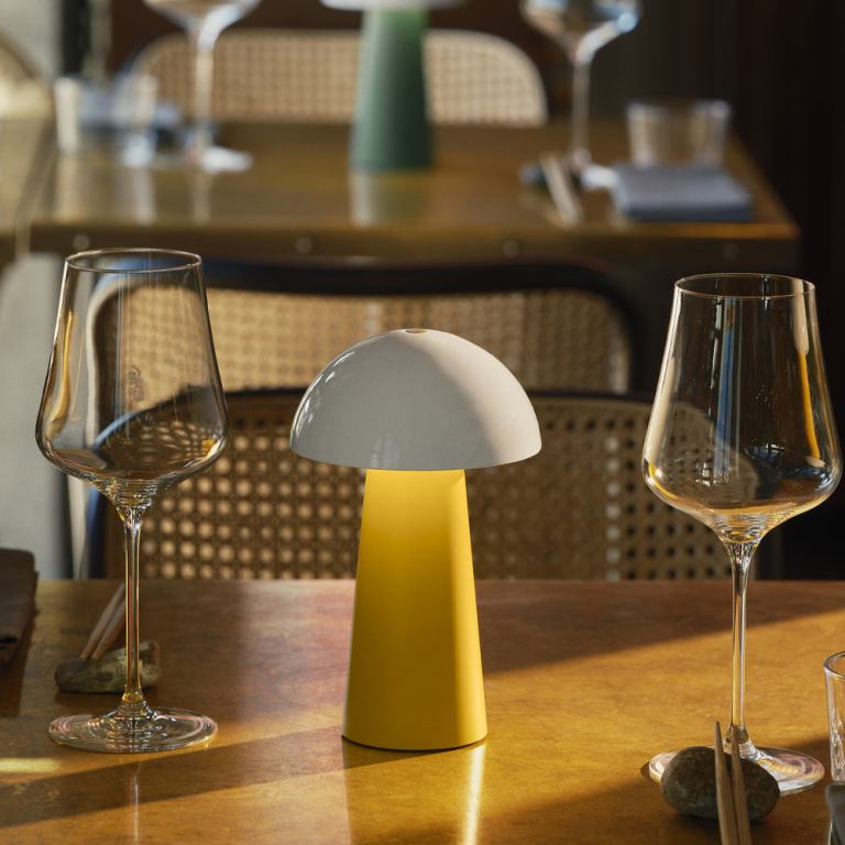 kreafunk bello lamp, portable and rechargeable mango burst kreafunk bello lamp, portable and rechargeable mango burst