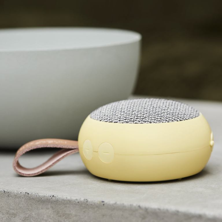 kreafunk ago 2 fabric bluetooth speaker soft yellow kreafunk ago 2 fabric bluetooth speaker soft yellow