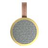 kreafunk ago 2 fabric bluetooth speaker soft yellow