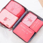 6 Pcs Travel Luggage Storage Bags, Versatile Lightweight Storage Pouch, Dustproof Duffle Bag 2
