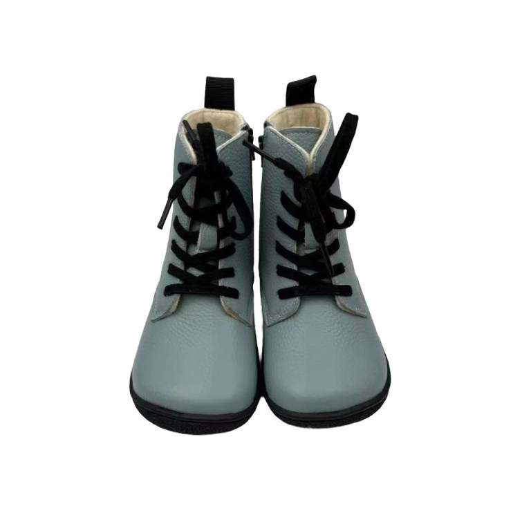 tipsietoes spring autumn genuine leather boots girls boys kid barefoot sneaker wool linning light weight elastic strape Tipsietoes Spring Autumn Genuine Leather Boots Girls Boys Kid Barefoot Sneaker wool Linning Light Weight Elastic Strape 5