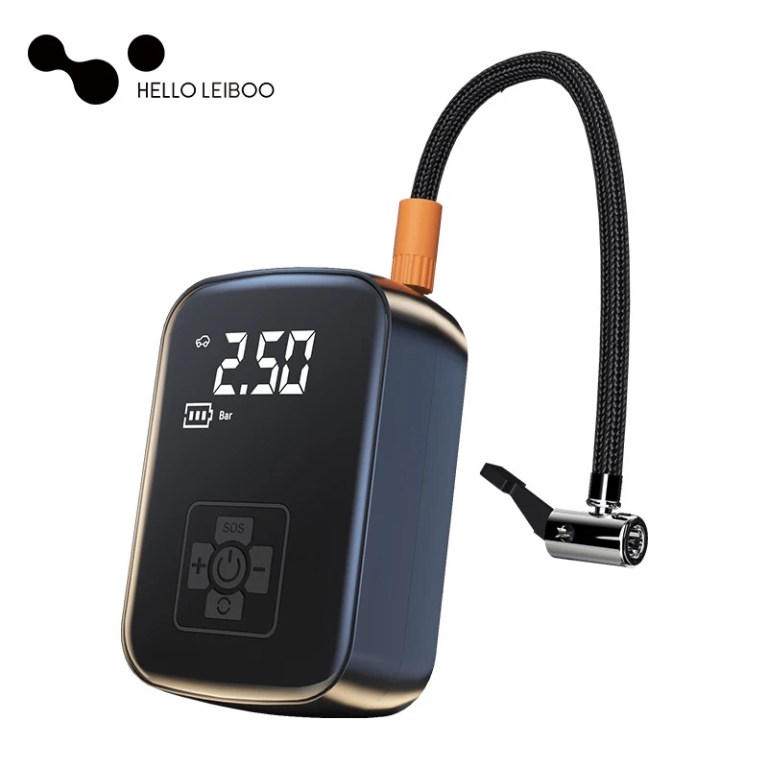 leiboo wireless car air compressor air pump electric tire inflator pump for motorcycle bicycle auto tyre with digital display LEIBOO Wireless Car Air Compressor Air Pump Electric Tire Inflator Pump for Motorcycle Bicycle AUTO Tyre with Digital Display 1