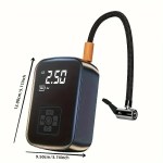 leiboo wireless car air compressor air pump electric tire inflator pump for motorcycle bicycle auto tyre with digital display LEIBOO Wireless Car Air Compressor Air Pump Electric Tire Inflator Pump for Motorcycle Bicycle AUTO Tyre with Digital Display