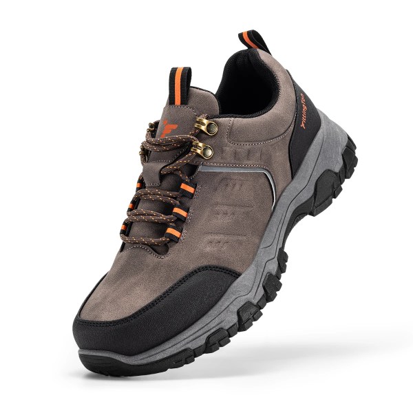 Fittington Men\'S Hiking Shoes Outdoor Mountaineering Sports Shoe Cushioning Non-Slip Lightweight Strong Grip Casual Sneakers 3