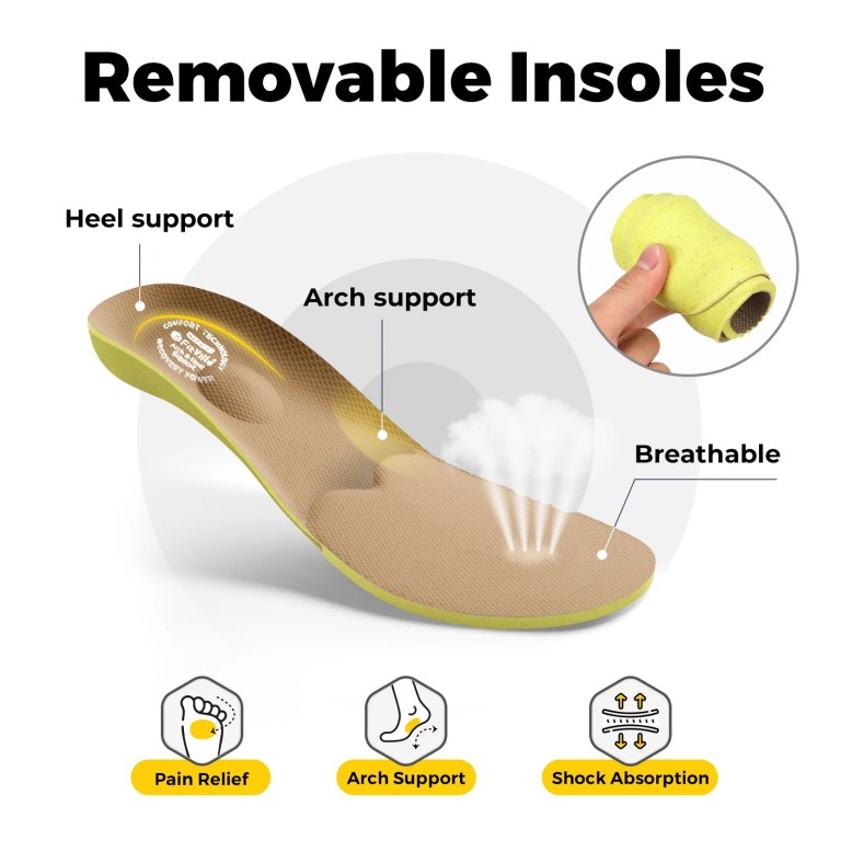 fitville men's wide fit slippers with arch support breathable adjustable house mules orthopedic indoor walking shoes FitVille Men\'s Wide Fit Slippers with Arch Support Breathable Adjustable House Mules Orthopedic Indoor Walking Shoes 5