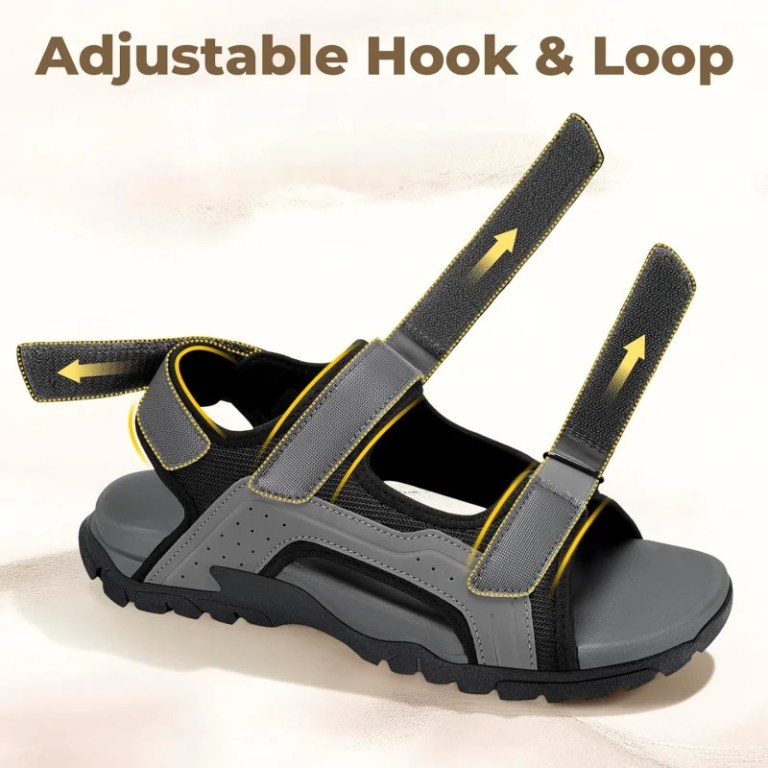 fitville mens sandal wide toe box walking athletic sandals for men with arch support cushion slip resistant beach sandals FitVille Mens Sandal Wide Toe Box Walking Athletic Sandals For Men With Arch Support Cushion Slip-Resistant Beach Sandals 2