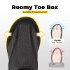 Fitville Men\'S Diabetic Shoes Casual Orthopedics Extra Wide Feet Swollen Slip-On Shoes For Elderly Foot Pain Relief Neuropathy 2