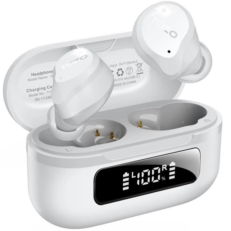 TOZO Upgrade NC9 TWS Earbuds Wireless Bluetooth Sports Earphones Support APP AI Translator ANC Calling Noise Cancelling