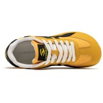 HOBIBEAR Sedge Barefoot Shoes Unisex Wide Width Artificial Leather Sneakers Classic Retro Minimalist Walking Shoes 5