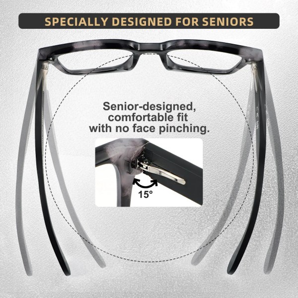 Oi Wood High Quality Far Sight Optic Men Anti Blue Light Presbyopia Eyewear Reading Glasses with Diopter +0+1.0 +1.5 +2.0 +2.5 2