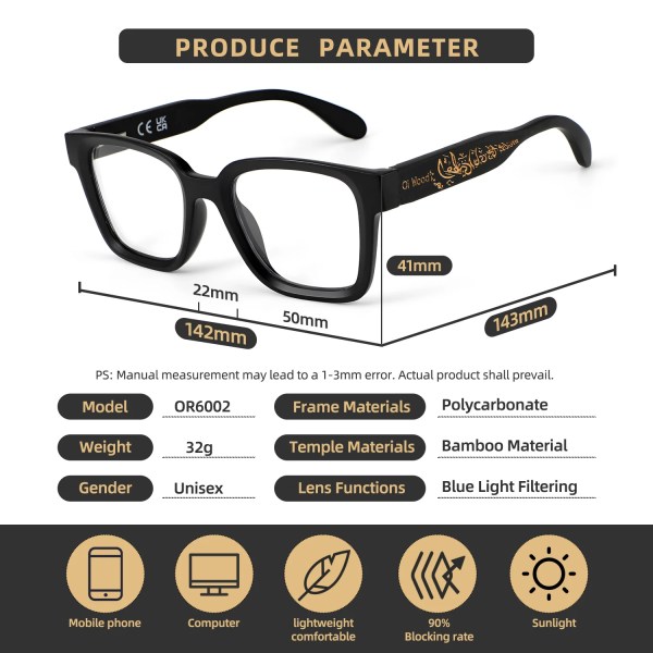 Oi Wood High Quality Far Sight Optic Men Anti Blue Light Presbyopia Eyewear Reading Glasses with Diopter +0+1.0 +1.5 +2.0 +2.5 5