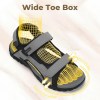 fitville mens sandal wide toe box walking athletic sandals for men with arch support cushion slip resistant beach sandals FitVille Mens Sandal Wide Toe Box Walking Athletic Sandals For Men With Arch Support Cushion Slip-Resistant Beach Sandals 1