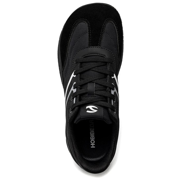 HOBIBEAR Agave Barefoot Wide Width Shoes Unisex Artificial Leather Minimalist Sneakers Lace-Up Retro Walking Shoes for Women Men 4