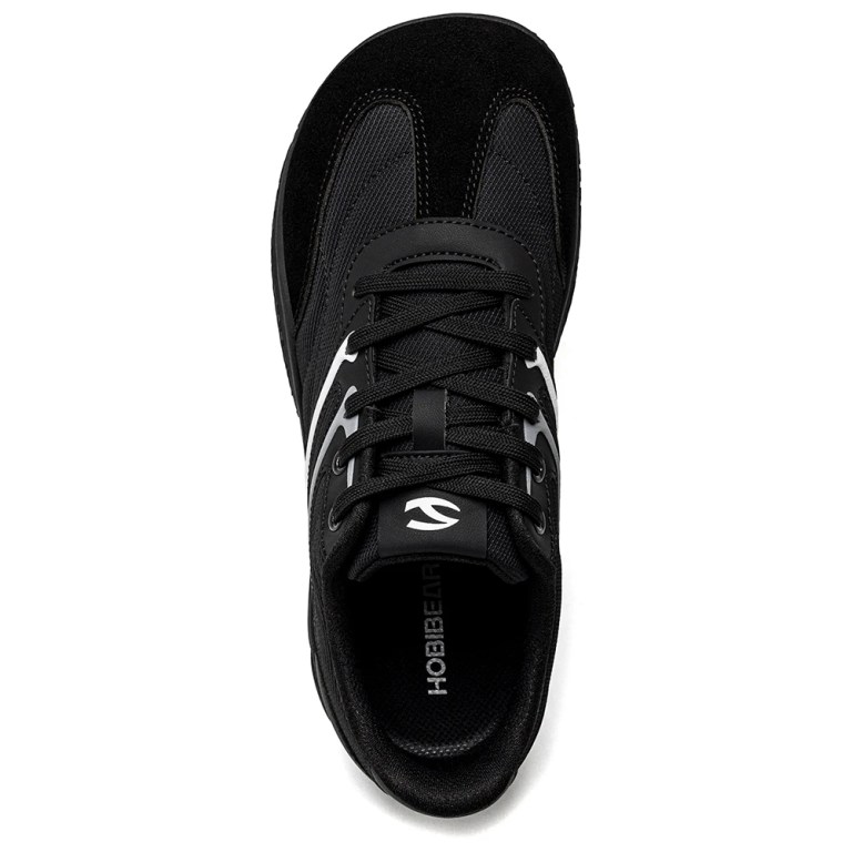 HOBIBEAR Agave Barefoot Wide Width Shoes Unisex Artificial Leather Minimalist Sneakers Lace-Up Retro Walking Shoes for Women Men 4