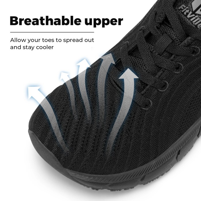 FitVille Wide Toe Box Shoes for Men Cushioned Well Extra Wide Width Shoes Non Slip Wide Lightweight Breathable Running Shoes 2