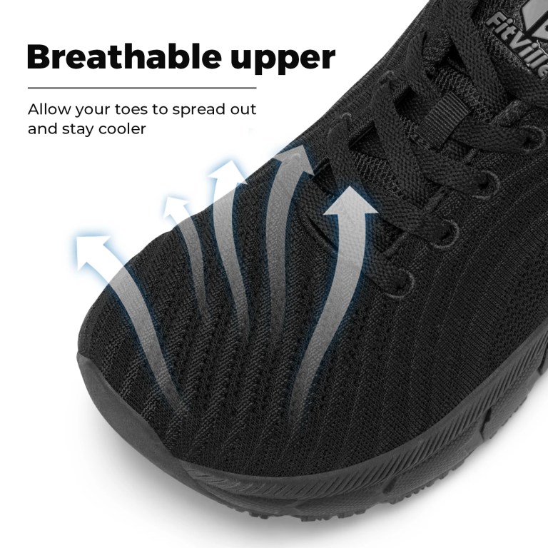 fitville wide toe box shoes for men cushioned well extra wide width shoes non slip wide lightweight breathable running shoes FitVille Wide Toe Box Shoes for Men Cushioned Well Extra Wide Width Shoes Non Slip Wide Lightweight Breathable Running Shoes 2