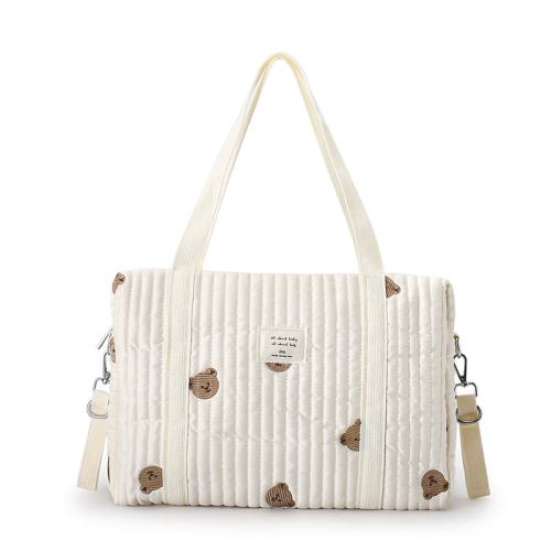 36 12 24cm korean style baby diaper bag mummy shoulder bag embroidery quilted mommy bag for 1.jpg