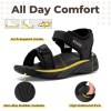 fitville wide women's platform sandals summer walking sandals for women with adjustable closures with arch support & cushioning FitVille Wide Women\'S Platform Sandals Summer Walking Sandals For Women With Adjustable Closures With Arch Support & Cushioning 5