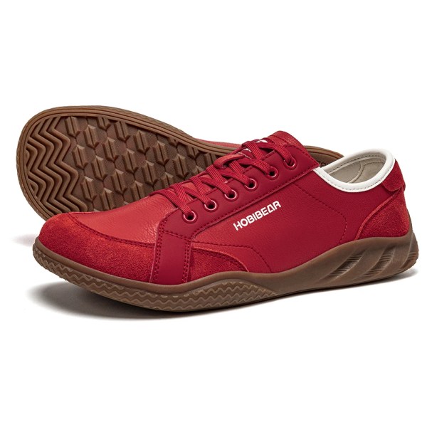 HOBIBEAR Lilaco Women Men Barefoot Shoes Wide Toe Box Lightweight Sneakers Casual Color-Blocking Artificial Leather Walking Shoes 2