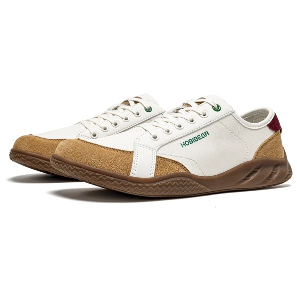 HOBIBEAR Lilaco Women Men Barefoot Shoes Wide Toe Box Lightweight Sneakers Casual Color-Blocking Artificial Leather Walking Shoes 6