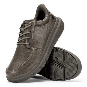 FitVille Wide Slip On Shoes For Men\'S Lightweight Casual Dress Oxfords Shoes Business Walking Sneakers With Arch Support