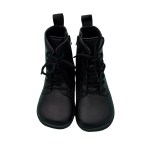 tipsietoes spring autumn genuine leather boots girls boys kid barefoot sneaker wool linning light weight elastic strape Tipsietoes Spring Autumn Genuine Leather Boots Girls Boys Kid Barefoot Sneaker wool Linning Light Weight Elastic Strape 2