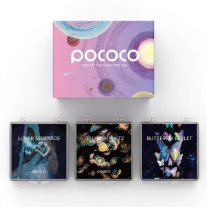 Enchanted Harmonies - Discs for POCOCO Galaxy Projector, 5k Ultra HD, 3 Pieces (No Projector)