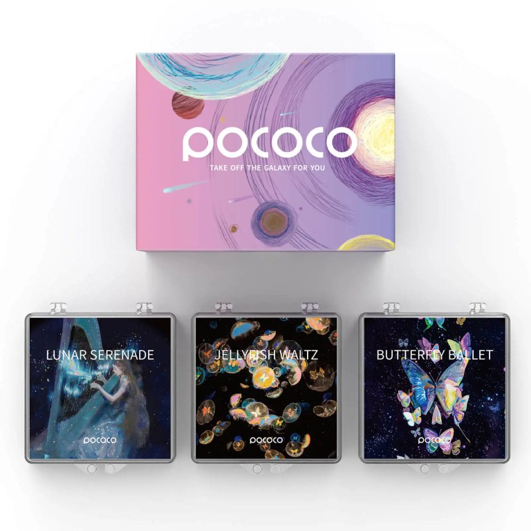 enchanted harmonies discs for pococo galaxy projector, 5k ultra hd, 3 pieces (no projector) Enchanted Harmonies - Discs for POCOCO Galaxy Projector, 5k Ultra HD, 3 Pieces (No Projector)