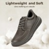 FitVille Wide Slip On Shoes For Men\'S Lightweight Casual Dress Oxfords Shoes Business Walking Sneakers With Arch Support 3