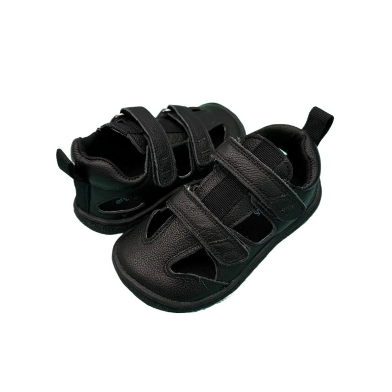 Tipsietoes Real Leather Sandals 2025 Summer New Boy Girls Beach Shoes Kids Casual Barefoot Children Fashion Sport Light Weight 3
