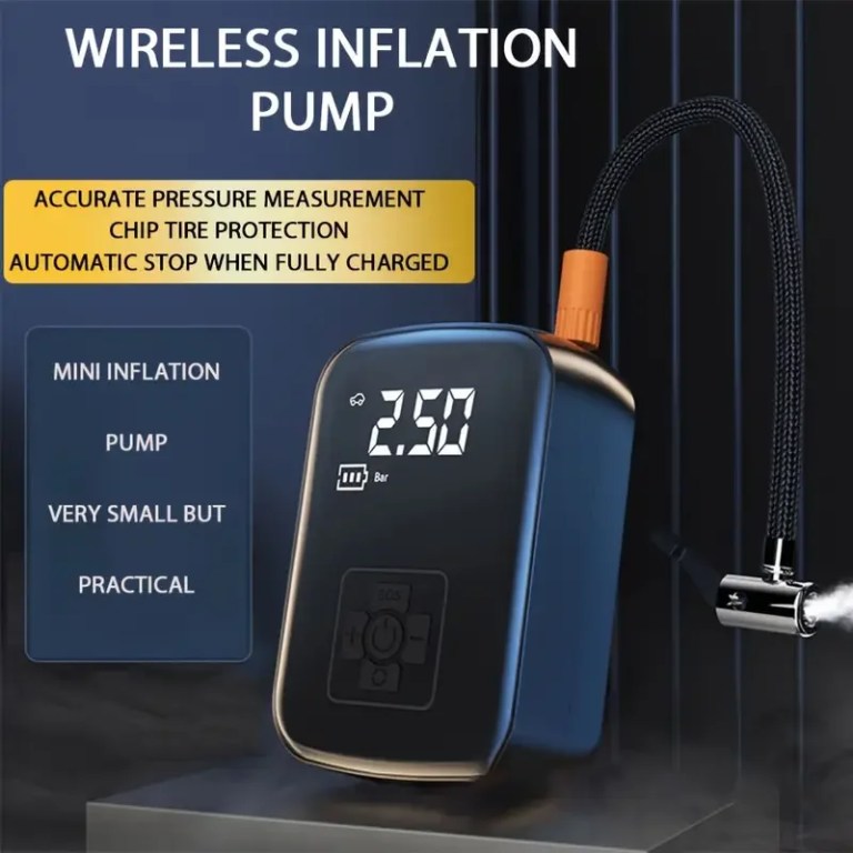 leiboo wireless car air compressor air pump electric tire inflator pump for motorcycle bicycle auto tyre with digital display LEIBOO Wireless Car Air Compressor Air Pump Electric Tire Inflator Pump for Motorcycle Bicycle AUTO Tyre with Digital Display 2