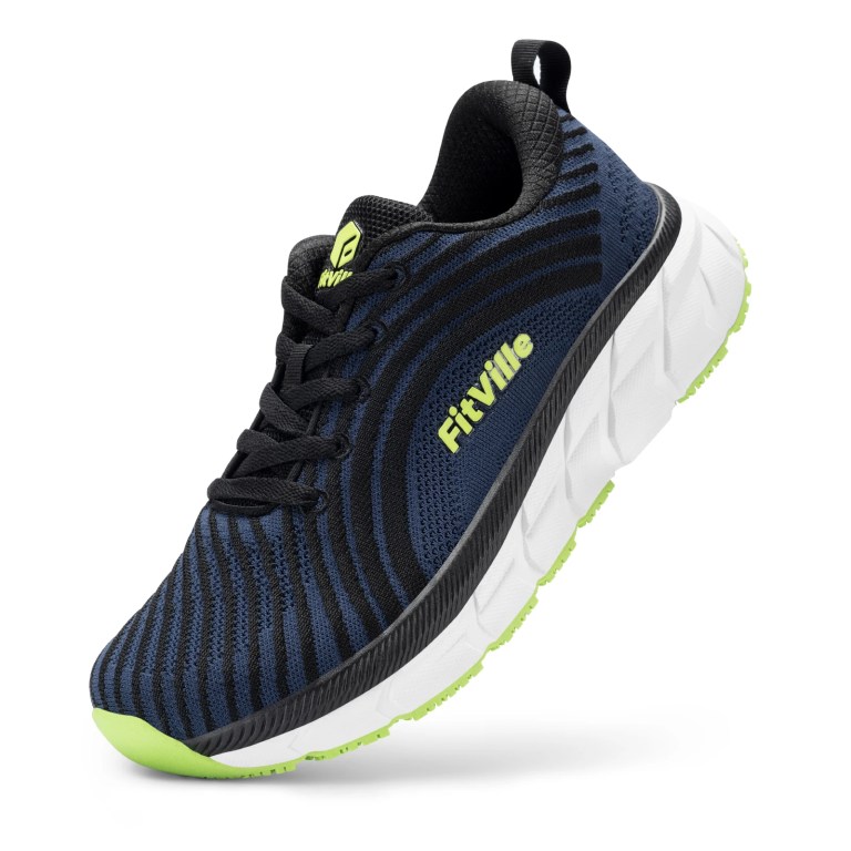 fitville wide toe box shoes for men cushioned well extra wide width shoes non slip wide lightweight breathable running shoes FitVille Wide Toe Box Shoes for Men Cushioned Well Extra Wide Width Shoes Non Slip Wide Lightweight Breathable Running Shoes