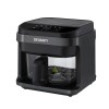 af k f 39tx gls bk 202601281800 00.jpg Black Devanti coffee maker with glass pot.