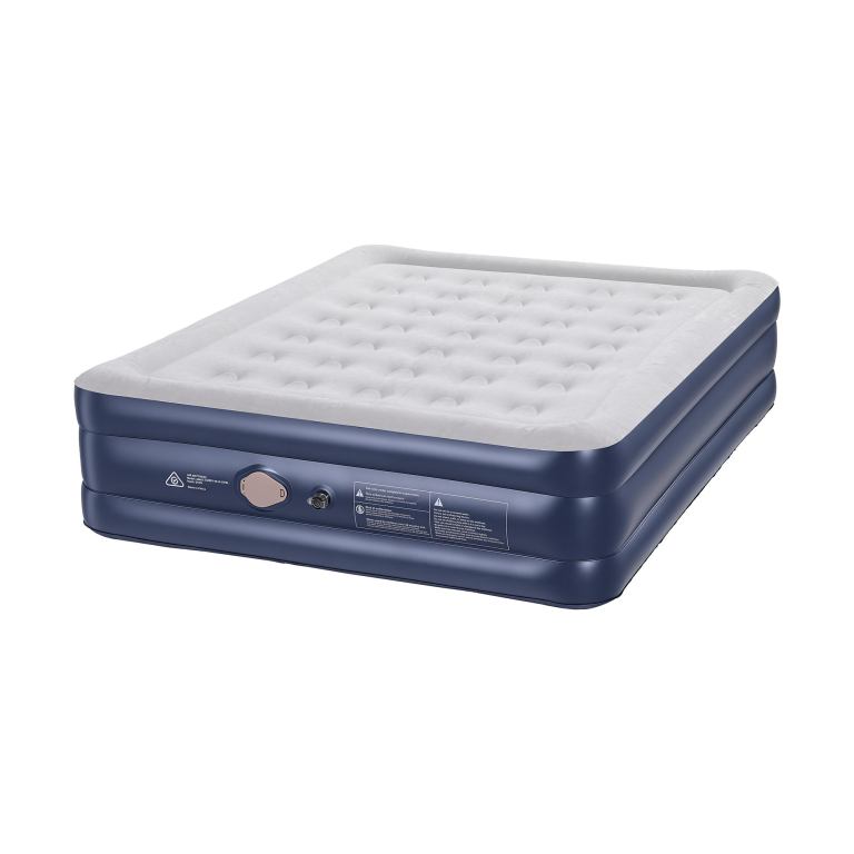 weisshorn air mattress queen inflatable bed 46cm air bed cube Inflatable blue air mattress with built-in pump