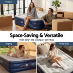 weisshorn air mattress queen inflatable bed 46cm air bed cube Inflatable mattress for camping and moving convenience.