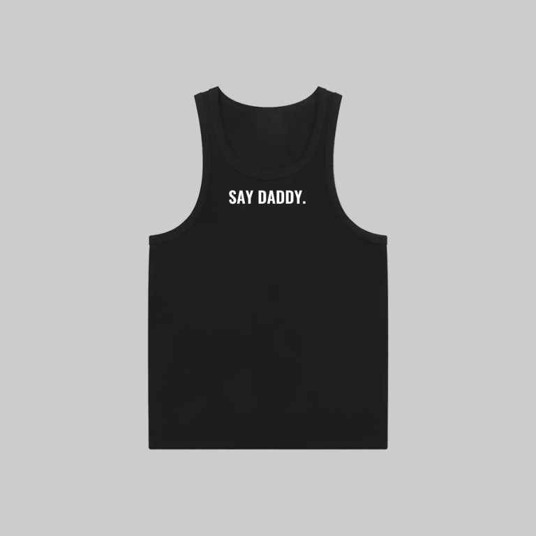 eveonsteve say daddy essential performance tank top