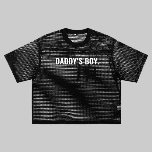 eveonsteve daddys boy mesh see through boxy net t shirt eveonsteve daddys boy mesh see through boxy net t shirt
