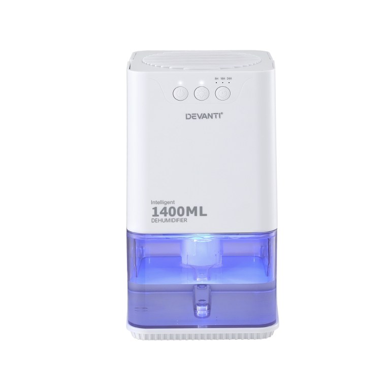 devanti 1400ml portable dehumidifier quiet sleep mode timer auto off bedroom white devanti 1400ml portable dehumidifier quiet sleep mode timer auto off bedroom white
