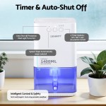 devanti 1400ml portable dehumidifier quiet sleep mode timer auto off bedroom white devanti 1400ml portable dehumidifier quiet sleep mode timer auto off bedroom white