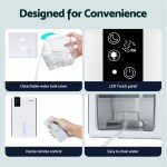 devanti 2000ml portable dehumidifier moisture absorber home bedroom quiet remote devanti 2000ml portable dehumidifier moisture absorber home bedroom quiet remote